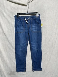 Lucky Brand Big Girls Drawstring Boyfriend Jeans Angela Wash Size Medium (8/10) - Picture 1 of 9