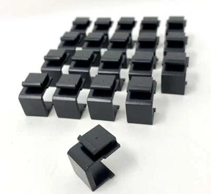 RiteAV Keystone Jack Rohling schwarz massiv 20 Stück - Bild 1 von 1