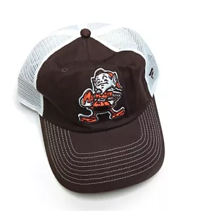 Cleveland Browns Brownie the Elf logo Fanatics baseball cap Mens 1 size snapback - Picture 1 of 5