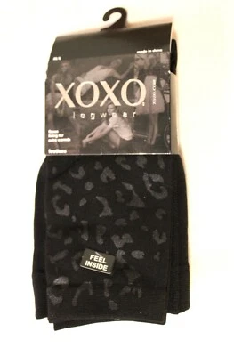 Leggings para mujer XOXO forro polar, talla M/L, color negro, nuevos con etiquetas Foto 1 de 4
