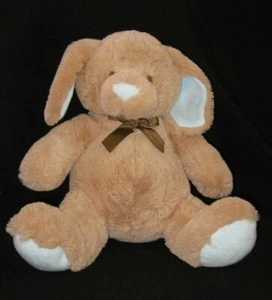 Blankets & Beyond Puppy Dog Plush Stuffed Animal Baby Lovey Toy Brown Blue - Picture 1 of 6