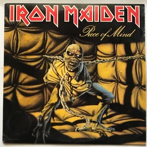 Iron Maiden - Piece Of Mind - 1983 - Vinyl LP w/ Rare Marketing Insert - Picture 1 of 7