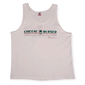 Cheeseburger In Paradise Front Street Lahaina Single Stitch Made In USA Maui VTG - Picture 1 of 8