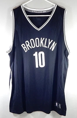 Camiseta deportiva de baloncesto Ben Simmons #10 Brooklyn Nets Fanatics negra blanca nueva 2XL Foto 1 de 2