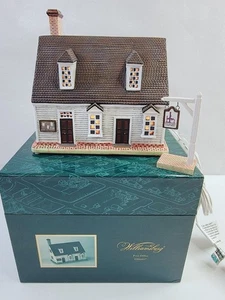Lang And Wise Colonial Williamsburg Post Office 5006027 Christmas House With Box - Picture 1 of 11
