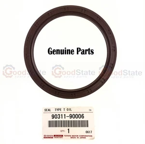 Genuine Cresta JZX90 JZX81 JZX105 1JZ 1JZ GTE Rear Main Oil Crankshaft Seal - Picture 1 of 2