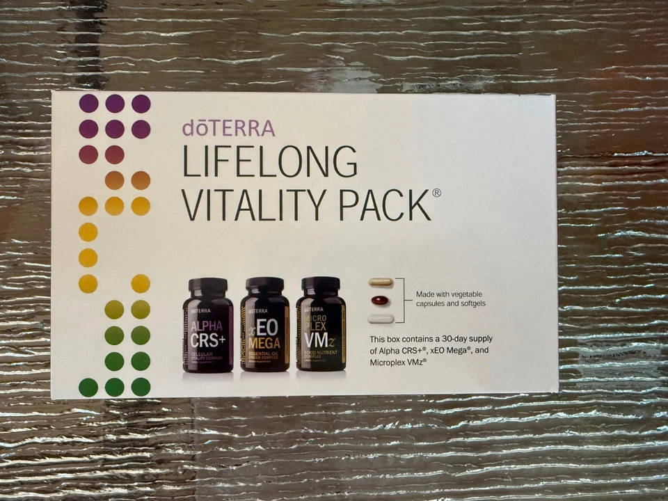 DoTERRA Lifelong Vitality Pack LLV Suplementos Nuevo Sellado ENVÍO GRATUITO Exp 2025 Foto 1 de 1