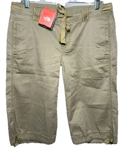 Pantalones capri elásticos The North Face Noble para senderismo al aire libre para mujer talla 8 con cordón - Imagen 1 de 12