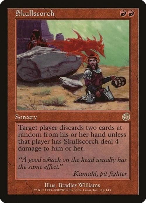 Skullscorch - Light Play MTG Torment - Image 1 of 1