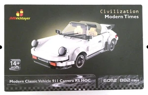 JMBricklayer Porsche 911 Carrera RS MOC Baustein Set 60112 Neu Versiegelt - Bild 1 von 5