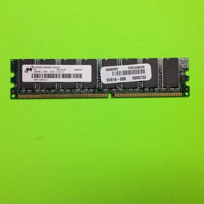 Micron MT8VDDT3264AG-335CA 256MB Random Access Memory RAM - Image 1 of 3