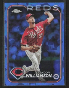 Brandon Williamson 2024 Topps Edición Cromo Zafiro #522 Cincinnati Reds - Imagen 1 de 2