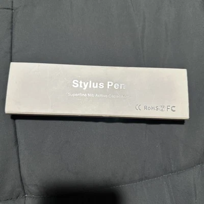 Caneta Stylus Superfina Nova Na Caixa Capacitiva Ativa Preta - Para Apple iPad - Imagem 1 de 4