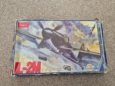 1/72 VINTAGE TOKO ILYUSHIN IL-2M STORMOVIK FLYING TANK PLANE AIRCRAFT KIT NO.132 - Image 1 of 4