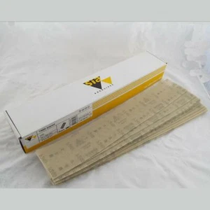 Tiras de lijado abrasivos SIA 70 x 420 mm P240 paquete de arena de 50 bucle de gancho de cama larga - Imagen 1 de 3