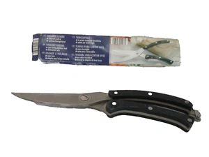 Geflügelschere Fleischschere Silber/Schwarz 25 cm aus Retoure Ware - Bild 1 von 1