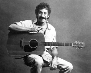 Jim Croce Portrait Photo Print Poster With Guitar - Picture 1 of 1