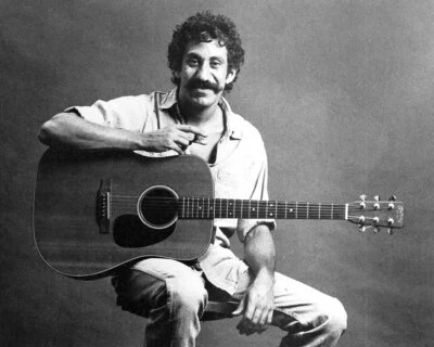 Jim Croce Portrait Photo Print Poster With Guitar