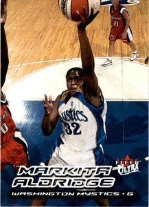 2000 Fleer Ultra WNBA #35 Markita Aldridge Mystics GW1