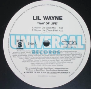 Lil Wayne - Way Of Life / VG+ / 12"", Promo - Bild 1 von 1