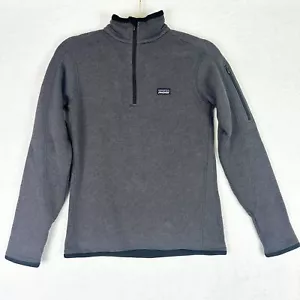 Patagonia Better Sweater 1/4 Zip Pullover Damen Gr. XS grau Outdoor Gorpcore - Bild 1 von 6