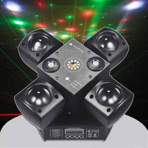 12x15W 4in1 Beam/Laser/Strobe Moving Head DMX512 Mini Bee's Eye Stage DJ Disco B - Picture 1 of 11
