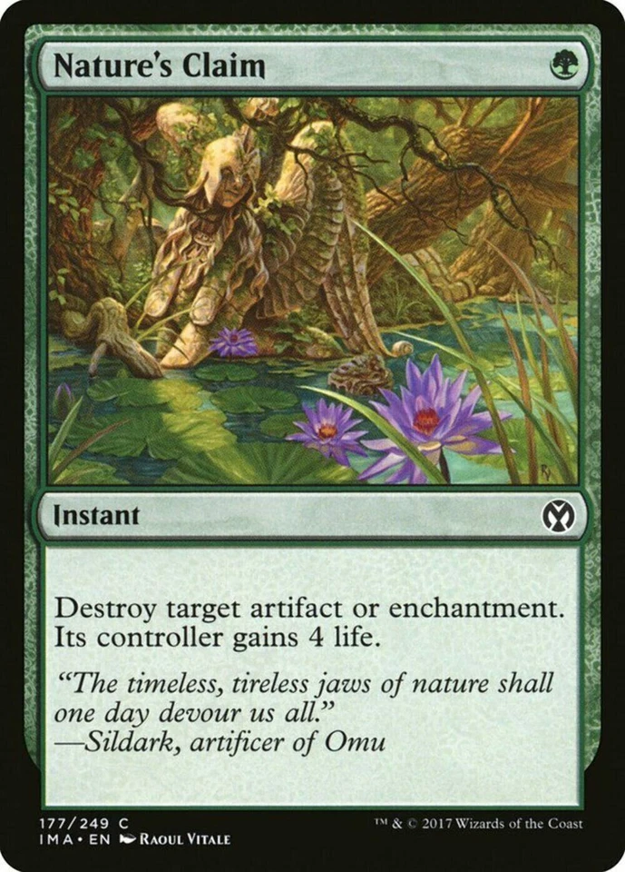 Nature's Claim ​IMA MTG Near Mint FOIL L6 - Image 1 of 1