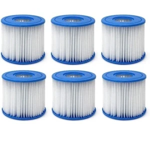 6PCS Summer Waves Swimming Pool Pump Filter Cartridge Type D For P57100102 - Picture 1 of 5