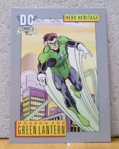 DC COMICS TRADING CARDS GREEN LANTERN HAL JORDAN MODERN AGE HERO HERITAGE - Picture 1 of 2