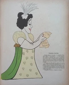 VIRGINIA REITER (Modena 1862 – 1937), Attrice Teatrale. - Imagen 1 de 1
