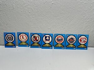 42  1987 Fleer Mini Baseball Team Random Stickers Baseball Cards