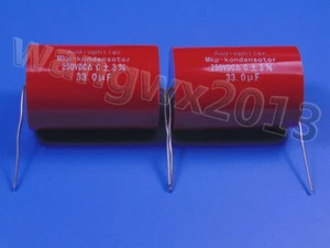 Condensador no polarizado de polipropileno membrana cruzada MKP 250V 33uF MKP #A7 2 un. - Imagen 1 de 4