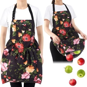 Gardening Apron for Woman Man with Release Pockets for Harvesting Gardening A... - Picture 1 of 6