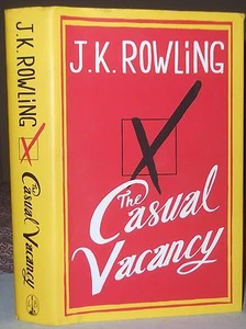J.K.Rowling THE CASUAL VACANCY 1st Edition HB - Picture 1 of 1
