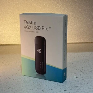 Telstra 4GX USB PRO Mobile Broadband USB Black - Picture 1 of 7