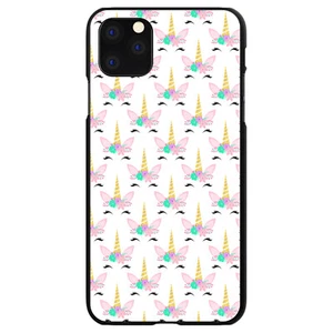 Hard Case Cover for iPhone / Samsung Galaxy Pastel Unicorn Pattern Pink Teal - Picture 1 of 38