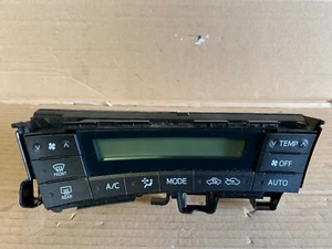 Toyota Prius Heater Controls 2009 2010 2011 2012 - Picture 1 of 2