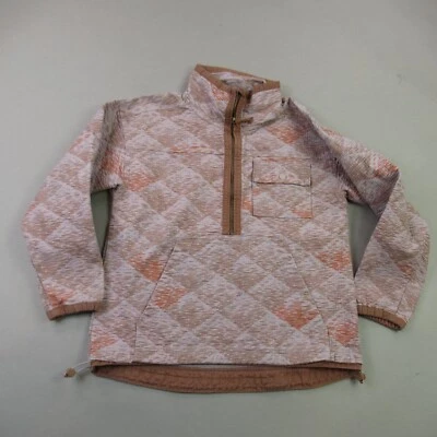 REI 女式毛衣小号长袖套衫 1/4 拉链轻便口袋 — 第 1/4 张图片