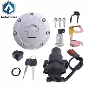 Interruptor de encendido tapa de gas combustible llave de bloqueo de asiento para Honda CBR 600RR 1000RR 2007-2014 - Imagen 1 de 9