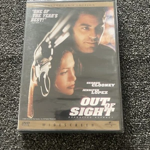 Out of Sight DVD George Clooney Jennifer Lopez New Still Sealed Action Thriller - Picture 1 of 10