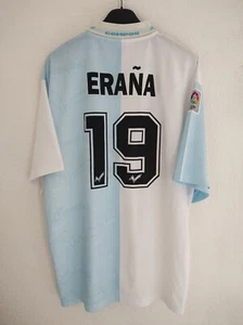 SD COMPOSTELA 1995-1996 Eraña 19 Match Worn Escuris camiseta shirt trikot zico - Picture 1 of 6