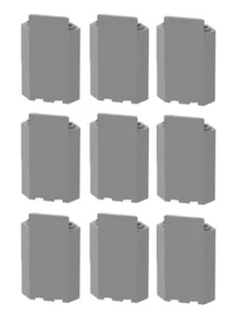 ☀️NEW LEGO LIGHT BLUISH GRAY Panel Castle Wall 3 x 3 x 6 Corner Part Piece - Picture 1 of 2