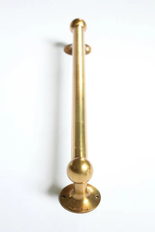 antique towel rack holder | brasscrafters deco vtg victorian grab bar towel Cover
