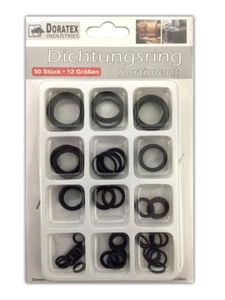 O-Ringe Dichtungsringe Sortiment 50 Stück Dichtringe Dichtung Gummidichtung Satz - Bild 1 von 1