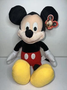 New With Tags Disney Kids Red 15" Mickey Mouse Shaped Plush / Disney - Picture 1 of 3