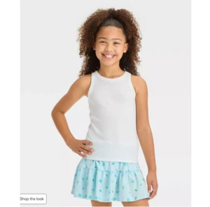 Girls' Ribbed Tank Top - Cat & Jack L 10/12 - Picture 1 of 1