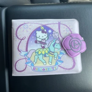 Sanrio Hello Kitty Geldbörse Vintage 2007 Ballerina Pferd lila gepolstert - Bild 1 von 7
