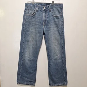 Levis Jeans Herren 32x30 blau 569 Loose Straight Denim Hose Washout Faded *Makel - Bild 1 von 12