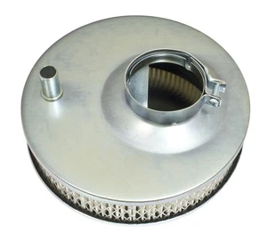 Empi 2 Inch Chrome Round Air Cleaner for 30/34 Pict Carburetor - 9076 - Picture 1 of 1