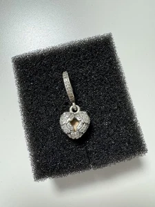 Pandora Charm Anhänger Angel Wings 791737CZ 925 Sterling Silber Zirkonia Weiß - Bild 1 von 6
